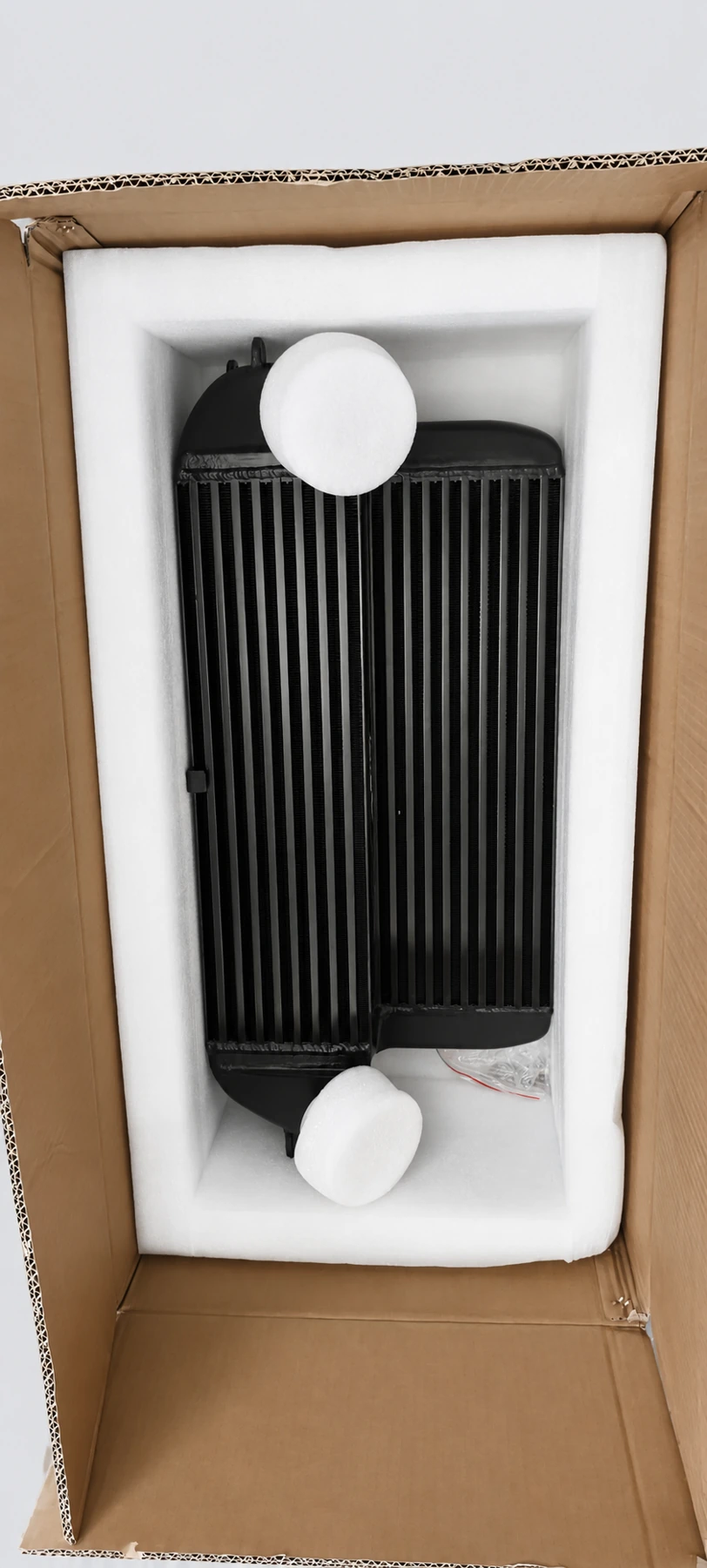 Foam protection for an intercooler